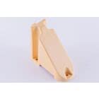 Rundum Meir Anschraubklotz Kunststoff T-Schiene, beige