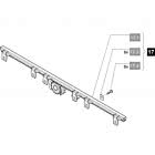 Sommer Zahnstange Kunststoff 1m, incl. Befestigungsmaterial für SM 40 T