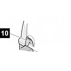 10. Sommer Schloss für Notlösebügel twist 200, incl. 2 Schlüssel, twist 200, 200 E, 200 EL