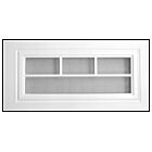 Teckentrup Paneelverglasung Classic für GSW 20 Tore, Sicke, Mittelsicke, ohne Sicke