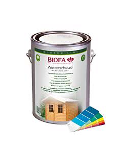 Biofa Wetterschutzöl color 2,5 Liter