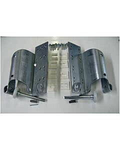 437 - Haltebock links und rechts, inkl. Rollenhalter für Normstahl Deckensektionaltor DST 9 ab Baujahr 06/1994 bis 04/2001