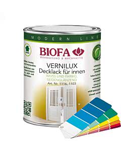 Biofa VERNILUX Buntlack - seidenglänzend, lösemittelhaltig Innen 0,75 Liter