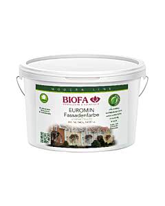 Biofa EUROMIN Fassadenfarbe, weiß - Innen 10 Liter