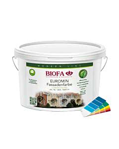 Biofa EUROMIN Fassadenfarbe, weiß - Innen 10 Liter