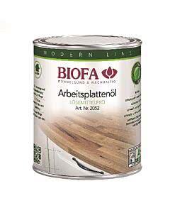 Biofa Arbeitsplattenöl lösemittelfrei 0,75 Liter