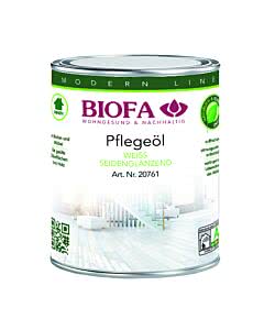 Biofa Pflegeöl weiß, 20761, 1 Liter