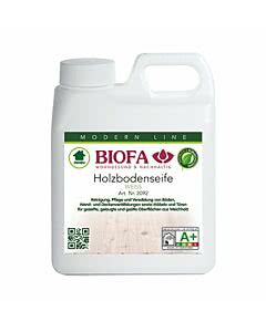 Biofa Holzbodenseife weiß - Innen 1 Liter