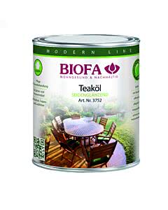 Biofa Teaköl auch für Gartenmöbel 0,75 Liter