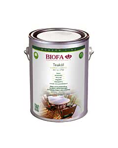 Biofa Teaköl auch für Gartenmöbel 2,5 Liter