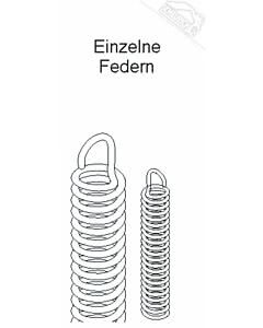 Normstahl Zugfeder für Schwingtor SWT 1 Stck.