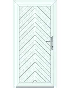 Feba NovoTherm Nebeneingangstüre Modell Odenwald weiß