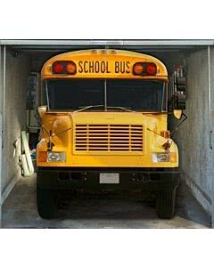 Garagentorplane Schoolbus