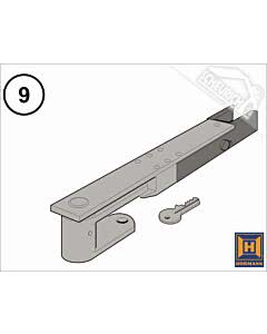 9 - Hörmann Notentriegelung mit Schlüssel DTU 250