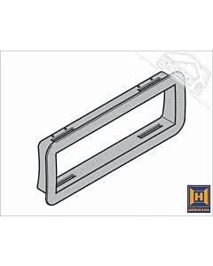 Hörmann RollMatic Außenrahmen für Verglasungselement und Lüftungsgitter