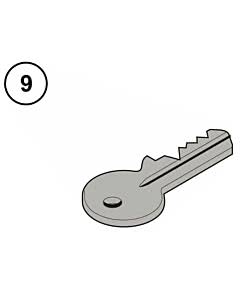 Entriegelungsschlüssel für Universalschloss STA 90