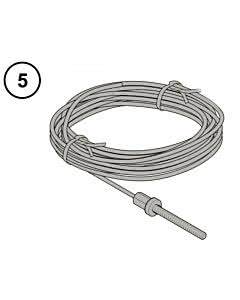 Hörmann Spannseil Ø3 mm x 20 m für LineaMatic/P und STA 60/90/180/220