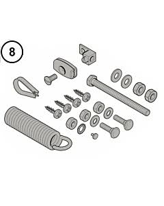 8 - Hörmann Zubehörbeutel für LineaMatic/P und STA 60/90/180/220