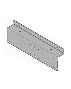 Hörmann Montagewinkel für Geze TS 4000 auf Bandgegenseite (Schließseite) für Eck-Zarge