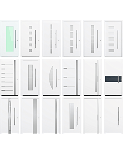 Hörmann ThermoSafe Decoral Aluminium-Haustüre , verschiedene Motive wählbar