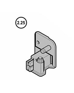 2.25 - Hörmann Hebelverschlusslager HVL verstellbar komplett Schnäpperverriegelung bis Serien-Nr. 05087