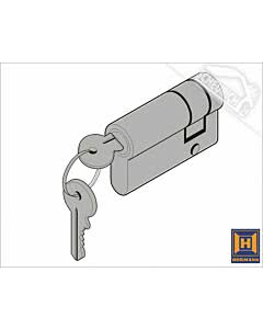 Hörmann Profil-Halbzylinder 30.5 x 10 mm