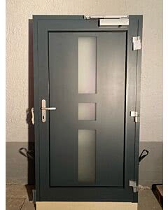 Einzelstück zur Abholung Klauke Aluminium-Haustüre SCH0038 1135x2010