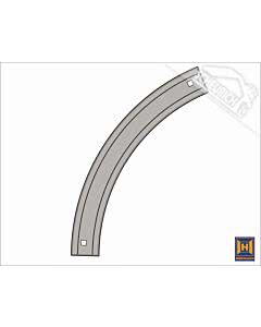 Hörmann Laufschienenbogen Segment für Beschlagsart ND, NS, HD, HS, LD für Industrie-Sektionaltore (Ersatzteile Tore)