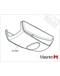 Marantec Antriebshaube mit Beleuchtungsblende, Comfort 211 accu / solar (Ersatzteile Torantriebe)
