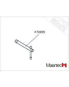 Marantec Rohrsteckschlüssel-Notentriegelung SW 10 /120, Comfort 850, 851 (Ersatzteile Torantriebe)