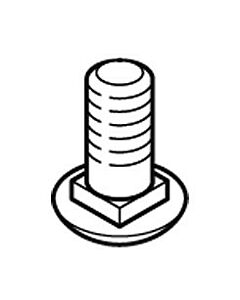 Flachrundschraube, M 8 x 16 mm für Normstahl Deckensektionaltor DST 9 ab Baujahr 06/1994 bis 04/2001 (Tore)