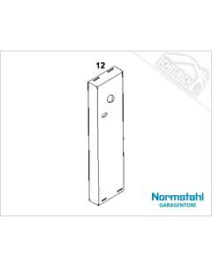 12 - Schlossabdeckung, 1-teilig für Normstahl Schwingtor SWT (Tore)