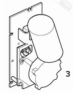 3 - Motor-Getriebeeinheit für Normstahl Noblesse 800 Schiebetorantrieb