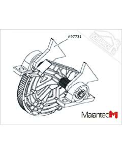 Marantec Schrankenschulter, vormontiert, Parc 100 (Ersatzteile Torantriebe)