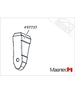 Marantec Endkappe für Schrankenbaum (2er Set), Parc 100 (Ersatzteile Torantriebe)