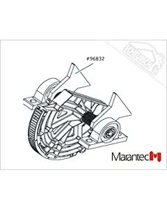 Marantec Schulterrad Parc 200 mit Lager, Parc 200 (Ersatzteile Torantriebe)