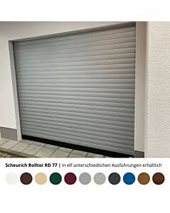 Scheurich Rolltor RD 77, inkl. Antrieb und Notentriegelung