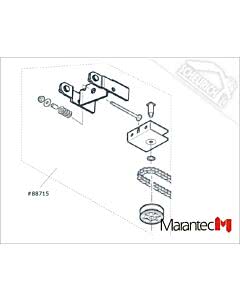 Marantec Umlenkung / Antriebsschiene , Antriebsschienen Comfort 211, 220.2, 250.2, 252.2 (Ersatzteile Torantriebe)