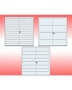 Teckentrup Garagen-Nebentüre GSW 40, Blockzarge, 2-flg, Sicke und Oberfläche wählbar