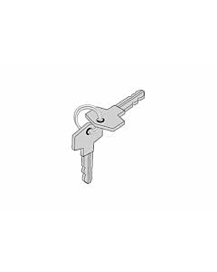 Sommer Schlüssel paarweise für Hebelschloss (2 Stück) | Schlüsselnummer: 21331 / 2W 025