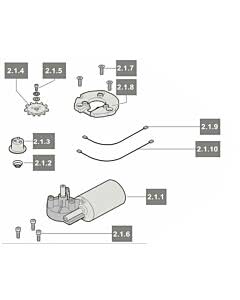 2.1 Sommer Motor 1100N,marathon 1100 SL (TORANTRIEBE)