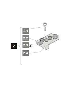 2. Sommer Kabeleinführung komplett, SM 40 T (Ersatzteile Torantriebe)