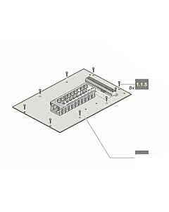 1.1.5 Montageplatte, tiga 800 SLX (TORANTRIEBE)