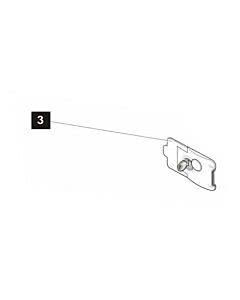 3. Sommer Notentriegelung komplett, neue Ausführung ab Motor-Nr. 19001, starglider 300 E, SM 40 T (Ersatzteile Torantriebe)