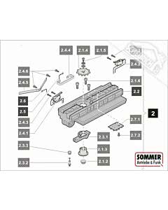 2. Sommer Laufwagen 1100N komplett für Antriebe o. Kettenk,marathon 1100 SL (TORANTRIEBE)