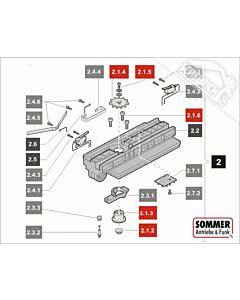 2.1 Sommer Motor 550N-600N, komplett (New Drive) 550 sprint S, SL (TORANTRIEBE)