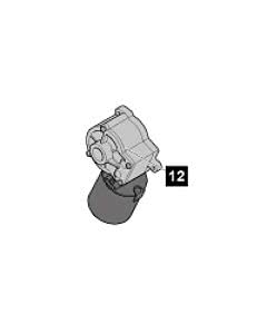 12. Sommer Motor mit Getriebe für rechtsschließende Schranken, ASB-6010