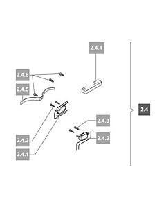 2.4. Sommer Laufwagen Service-Kit für Garagentorantrieb, sprint evolution