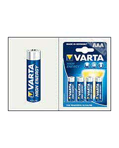 Varta High Energy Batterien Micro AAA (4er Pack)