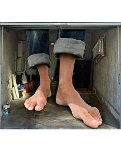 Garagentorplane Big Feet